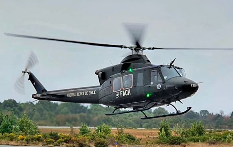 Five killed in Chilean Air Force helicopter crash