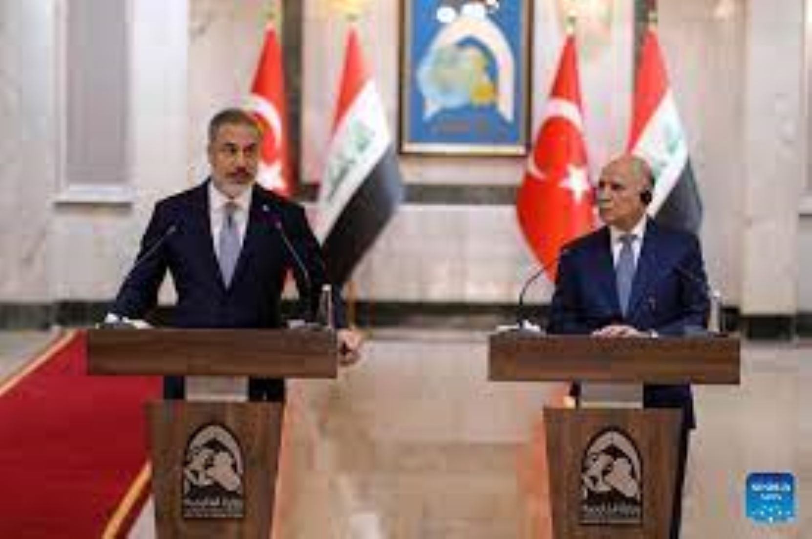 Turkish, Iraqi FMs Held Talks On Outstanding Issues