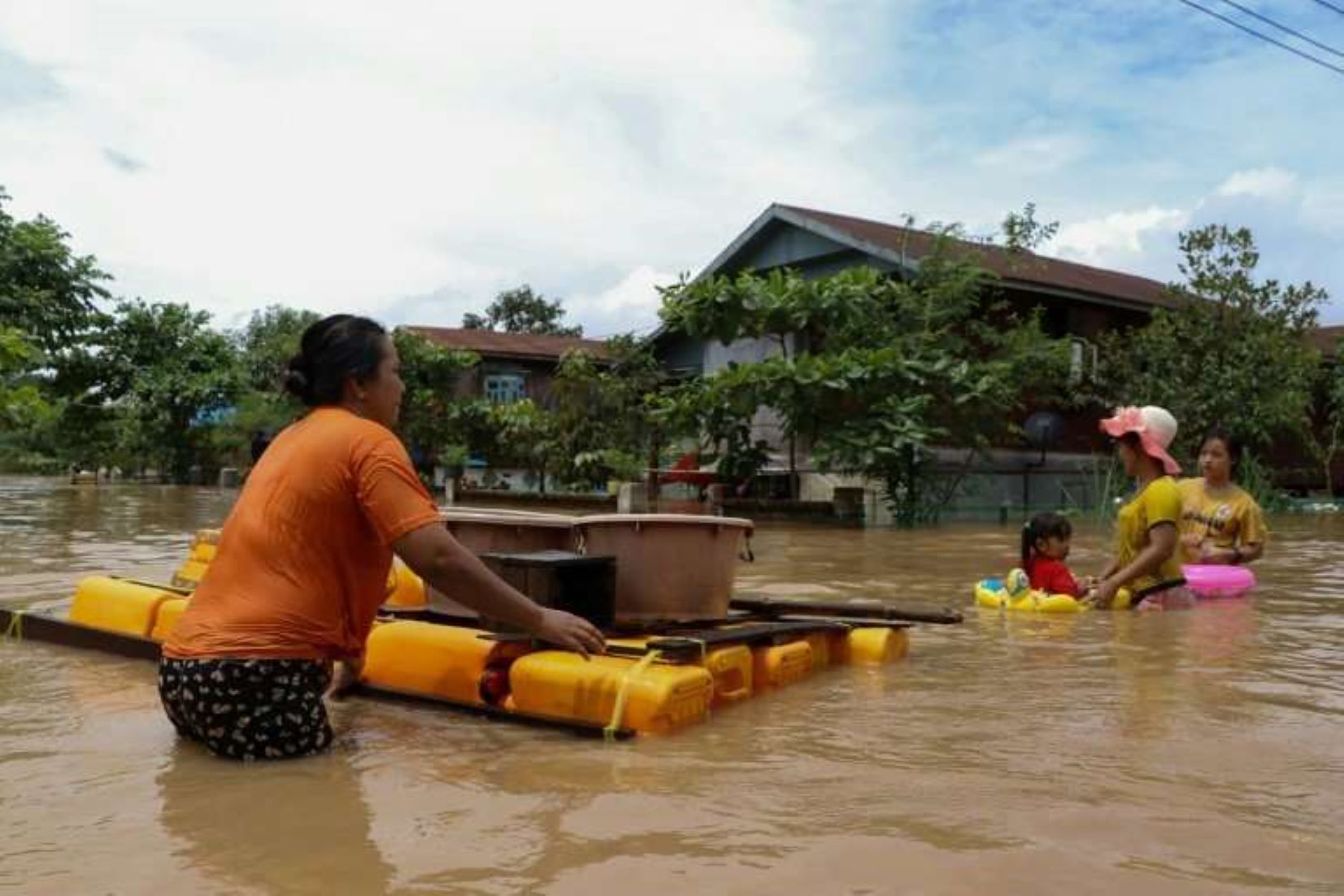 Thousands Evacuated As Floods Hit S. Myanmar