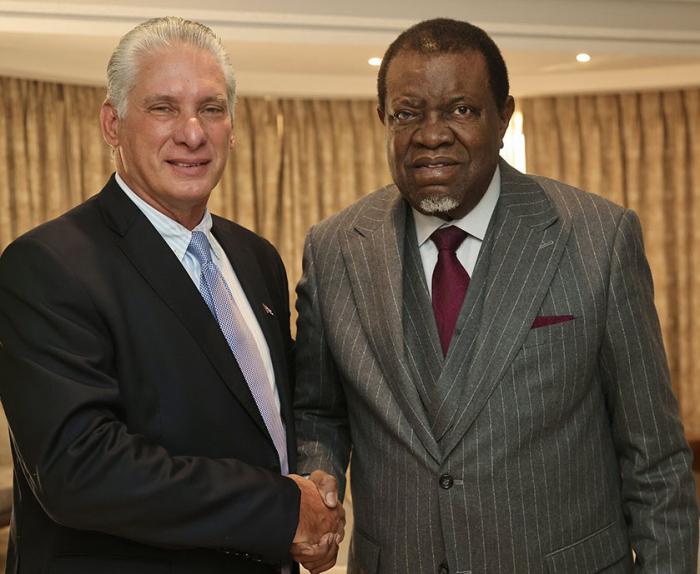 Cuban President ends tour of Africa