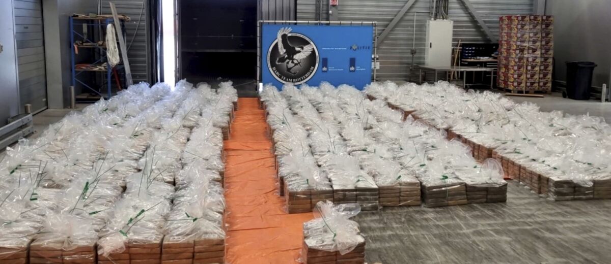 Netherlands seized record 8 tonnes of cocaine from Ecuador: prosecutor