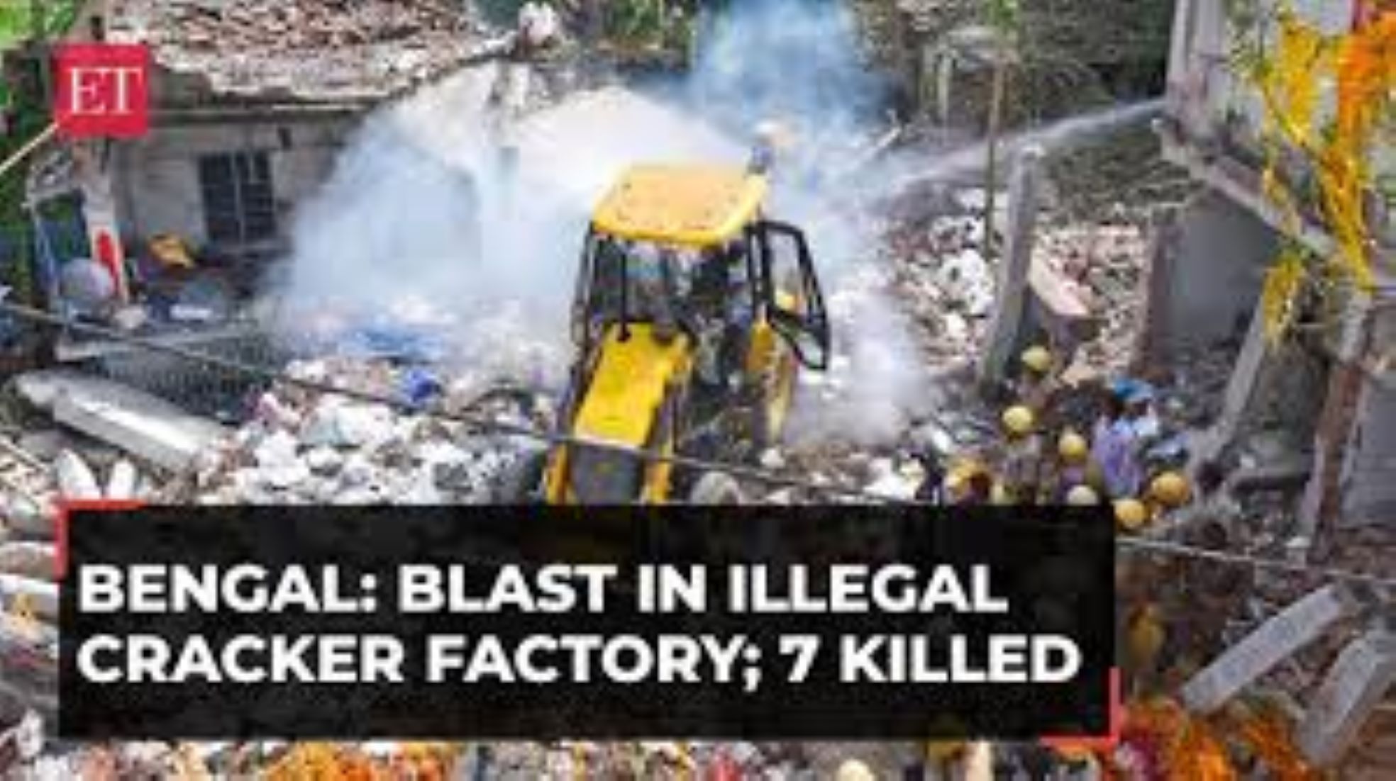 Seven Dead In Explosions At Illegal Firecracker Factory In E. India