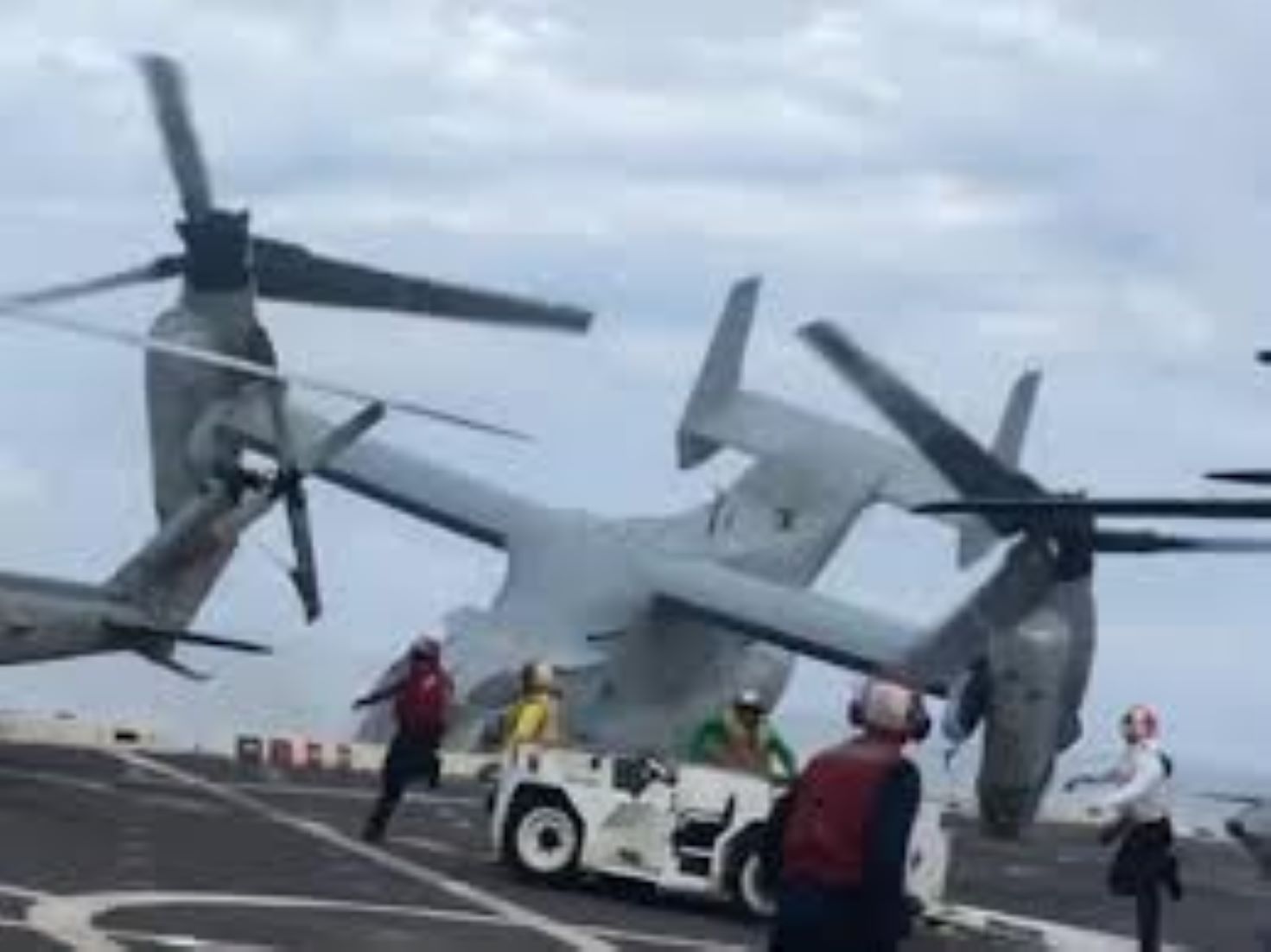 Authorities Working To Recover Bodies From U.S. Marine Aircraft Crash Off Australia