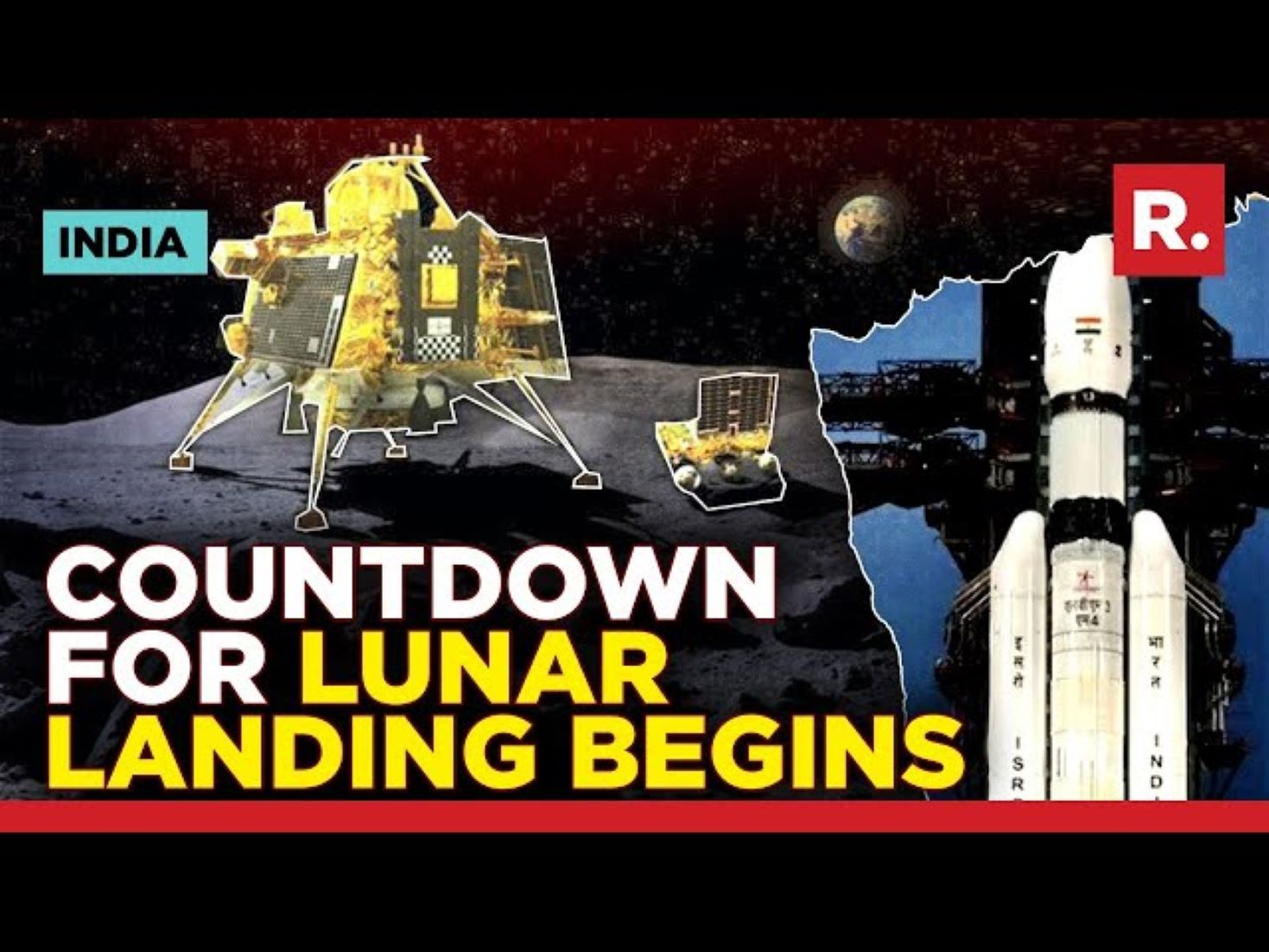 Countdown Begins For Indian Moon Mission’s Landing