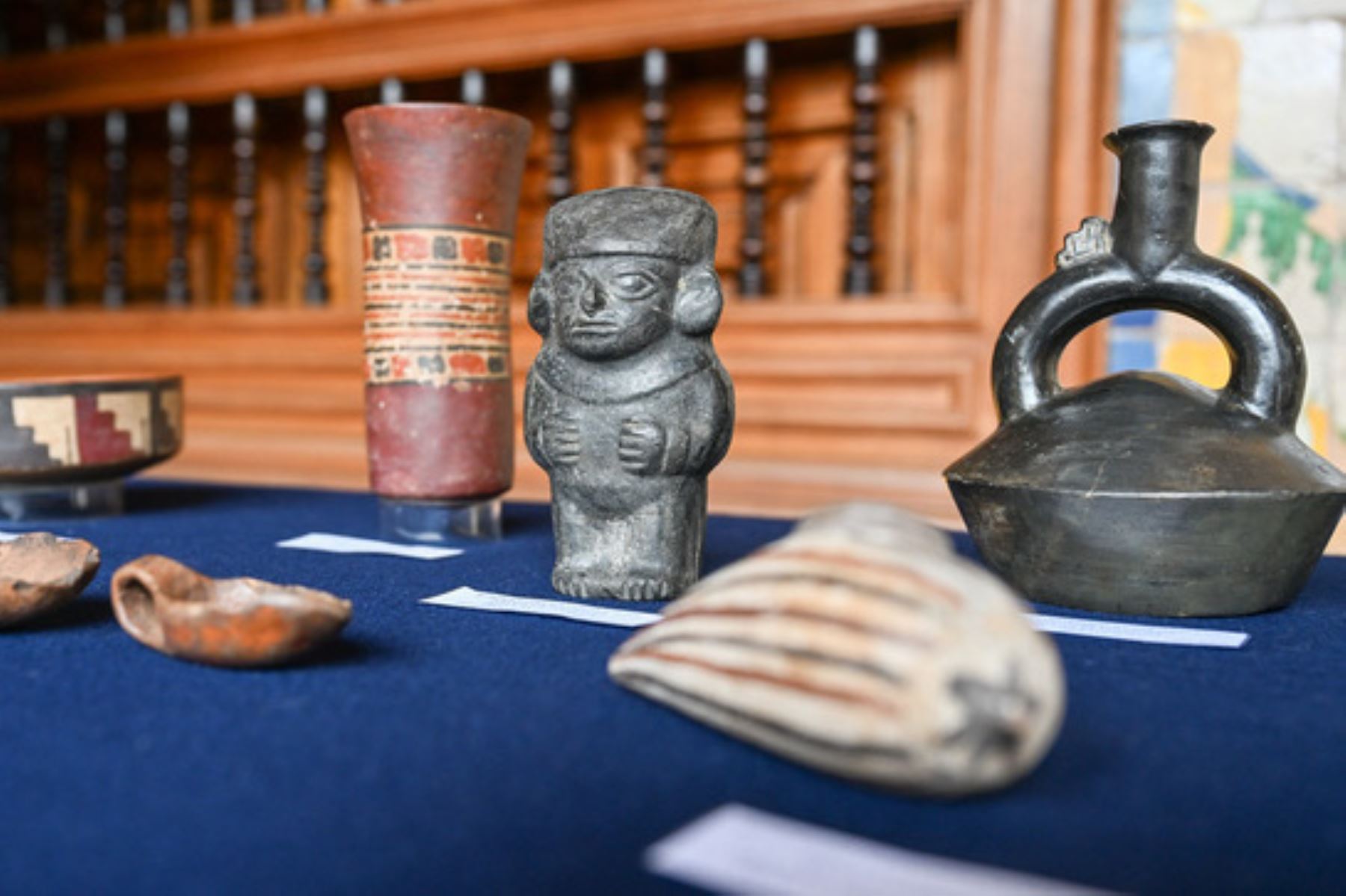 Peru: Mincul receives 76 cultural objects repatriated from the Americas and Europe