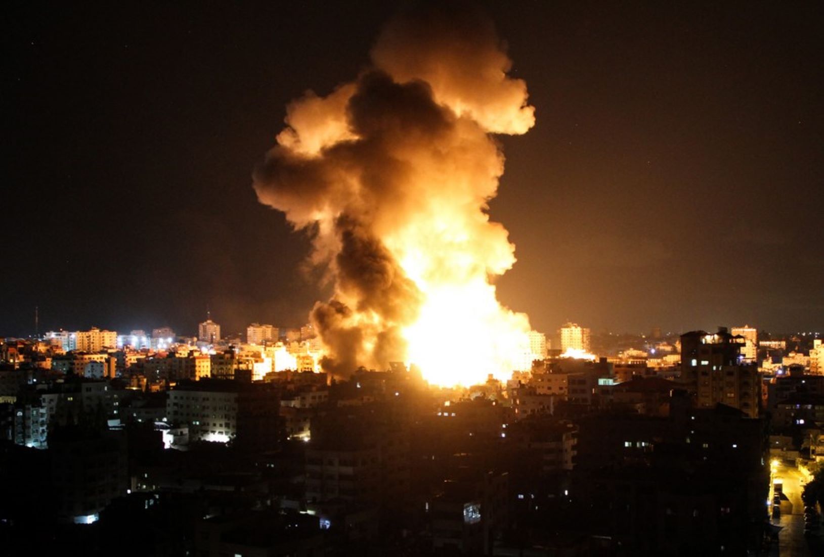 Israeli Military Strikes Hamas Target In Gaza Strip