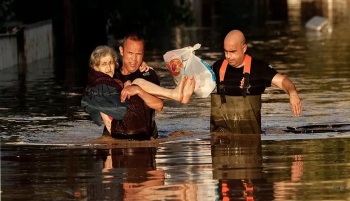 Greek floods: PM Mitsotakis warns of very unequal battle with nature