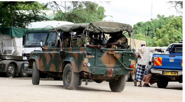 Kenya troops take out five Al Shabaab fighters in dusk raid