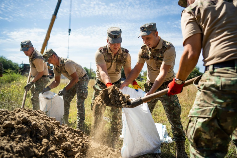 Romania builds air-raid shelters near Ukraine border hit by drone fragments