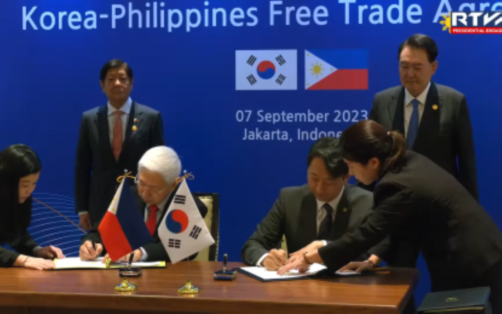 Philippines, S. Korea Inked Free Trade Agreement