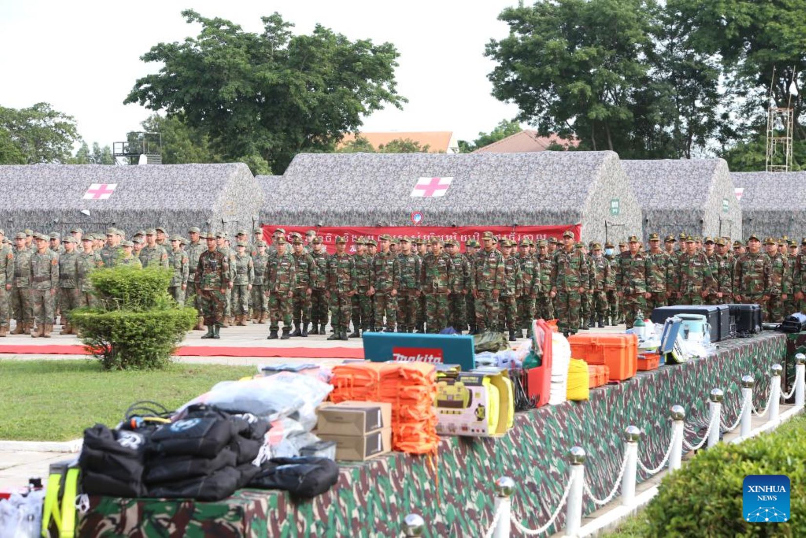 China-Cambodia “Peace Angel-2023” Joint Humanitarian Exercise Kicked Off In Phnom Penh