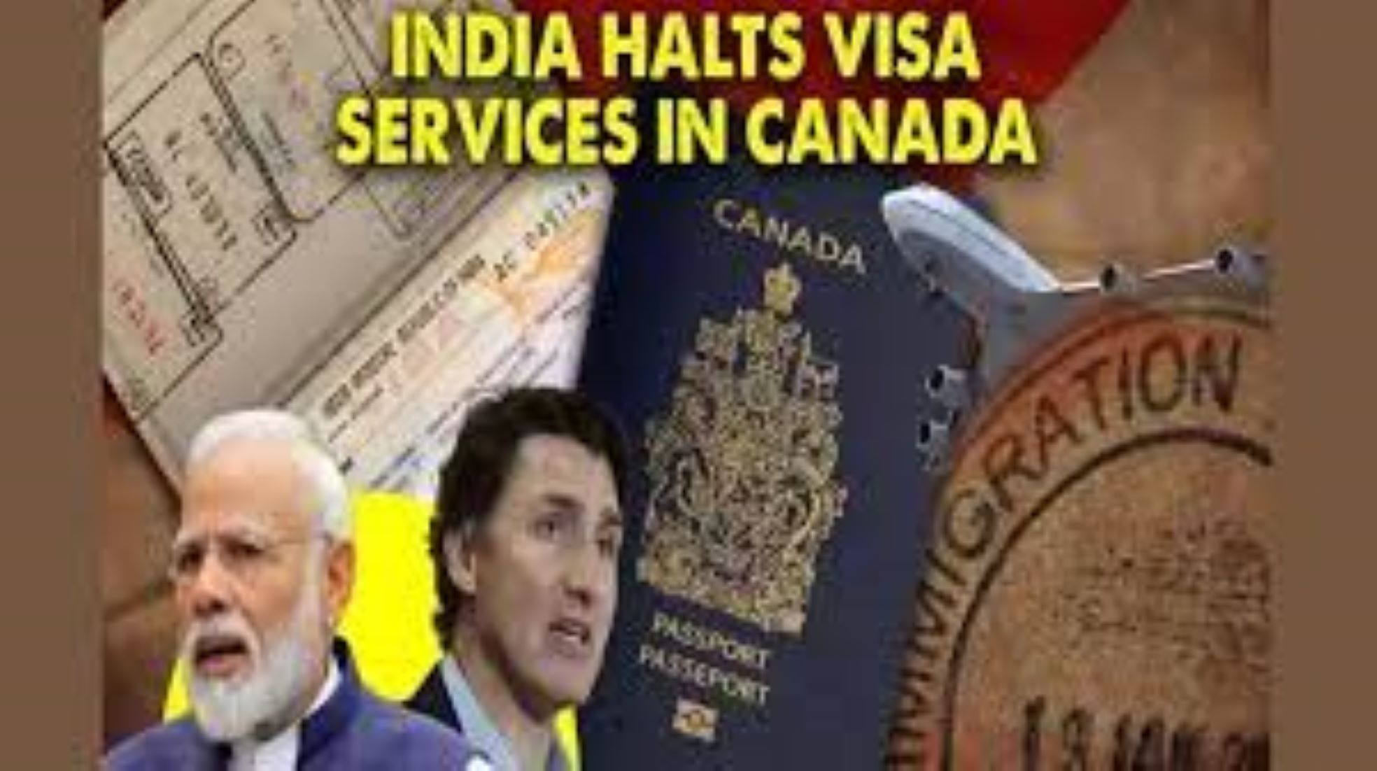 India Suspends Visa Services For Canadian Citizens Amid Diplomatic Row