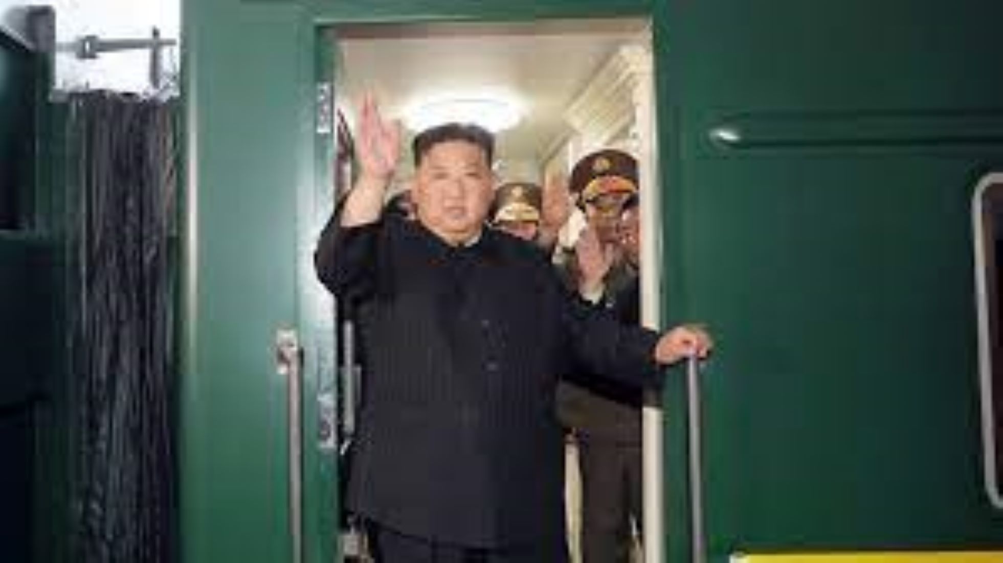 DPRK Top Leader Departs For Russia By Special Train