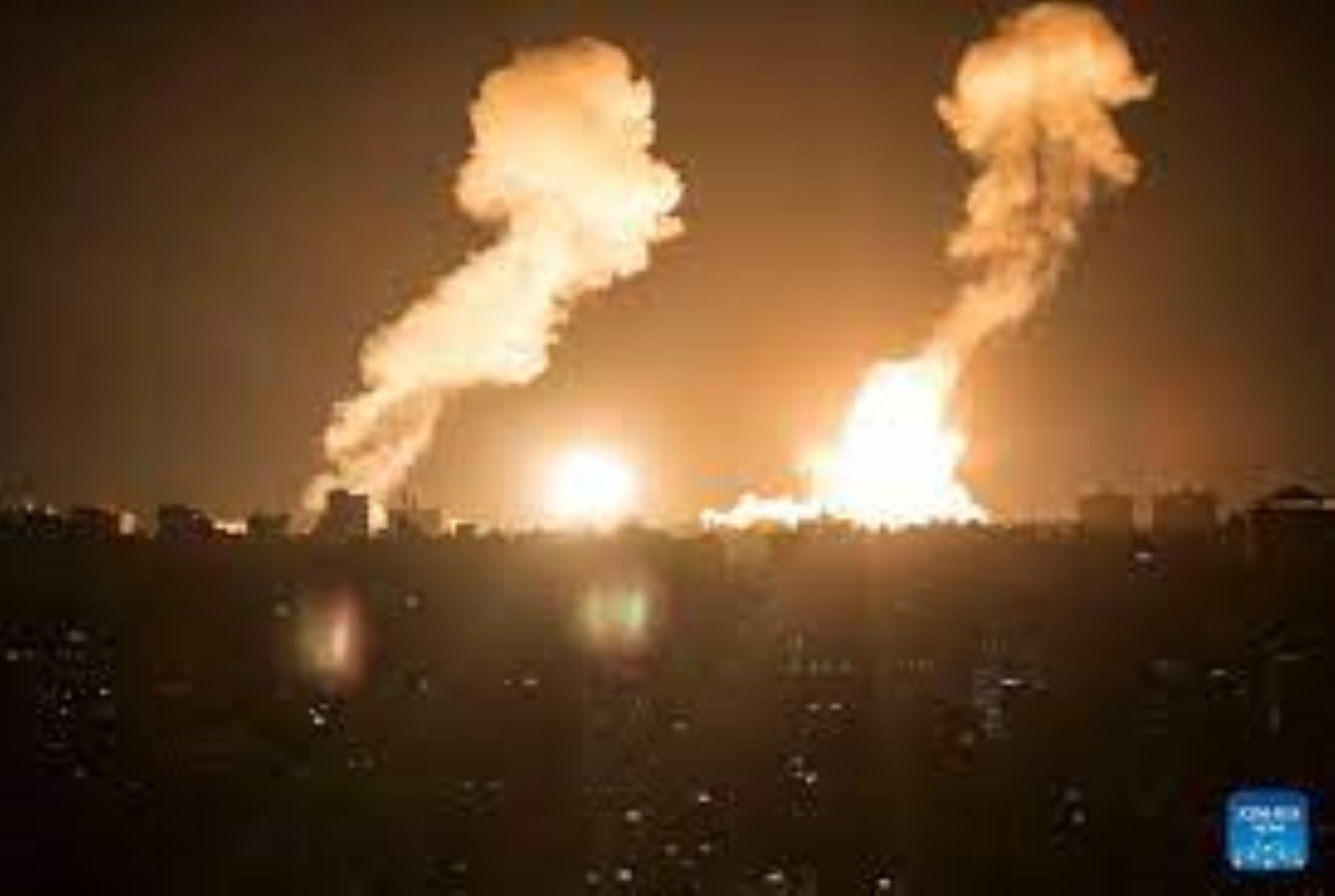 Again Israel Bombs Gaza