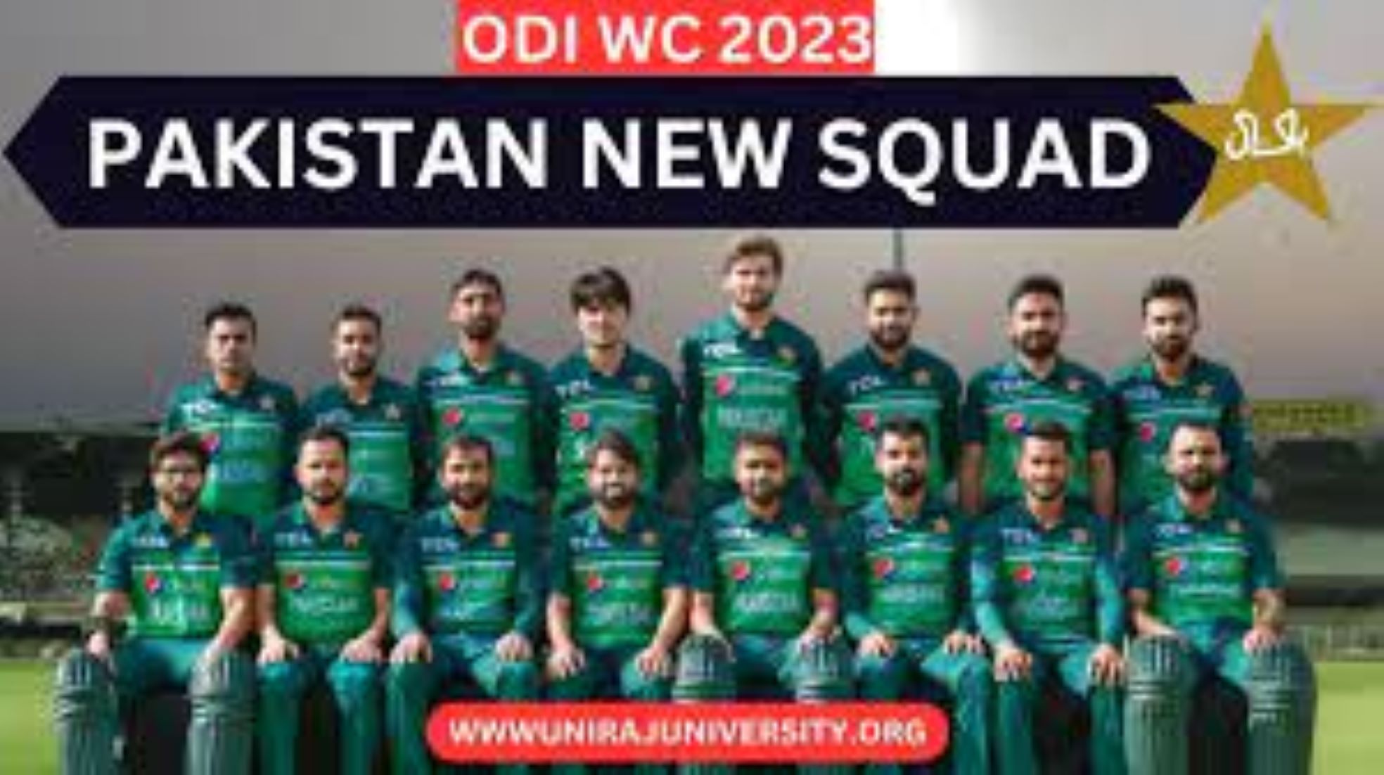 Pakistan Names 15-Player Cricket Squad For 2023 World Cup