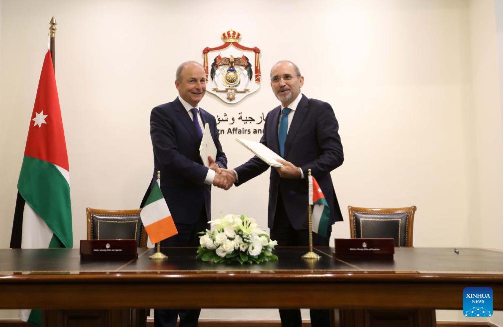 Jordan, Ireland Agree To Increase Political Consultations