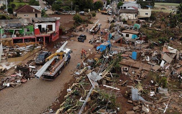 Almost 50 people missing after deadly Brazil cyclone; 41 dead, 223 injured