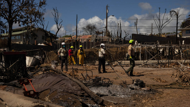 US wildfires: Hawaii revises down death toll to 97 from 115