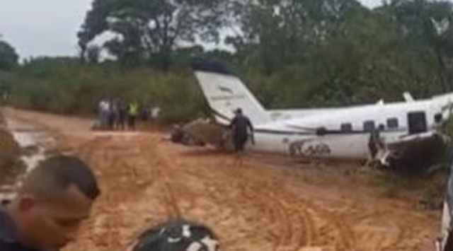 Brazil aircrash: 14 killed in plane crash in Amazon