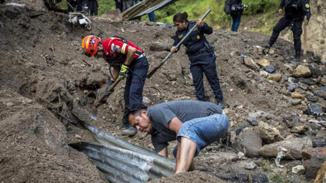 Six dead, 13 missing after Guatemalan river sweeps away homes