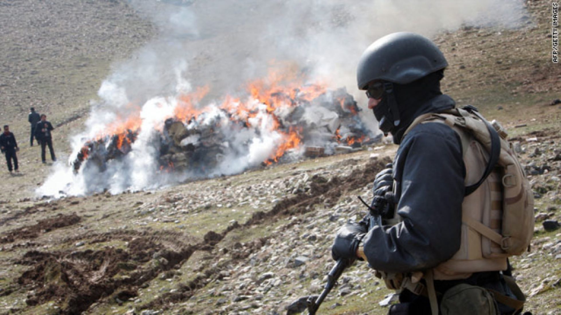 Police Destroy Hashish Land In East Afghanistan