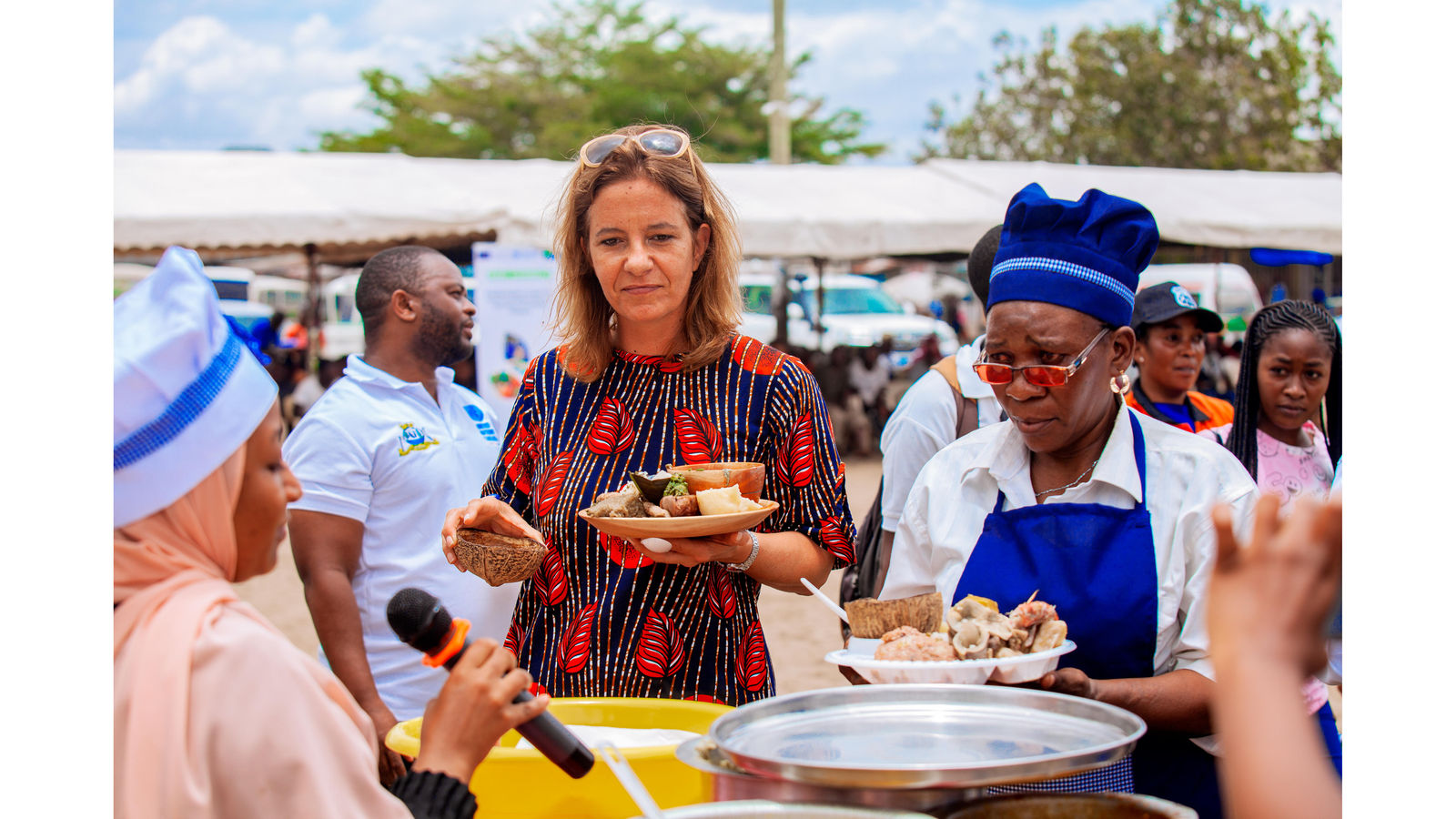 FAO boss launches kiosks for street food vendors in Tanzania