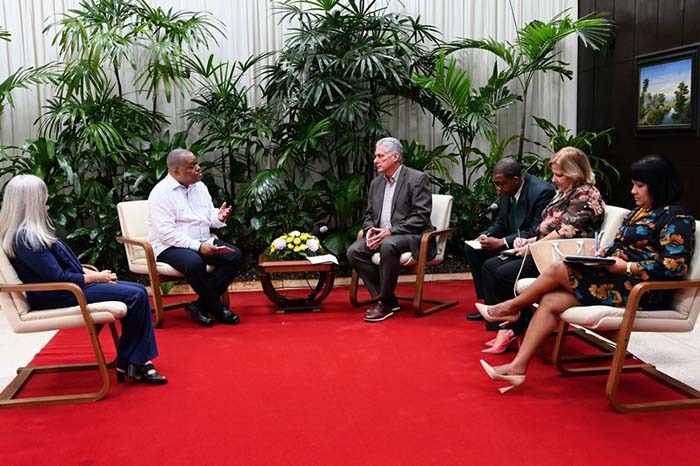 Pres Díaz-Canel highlighted UNICEF’s support of Cuba