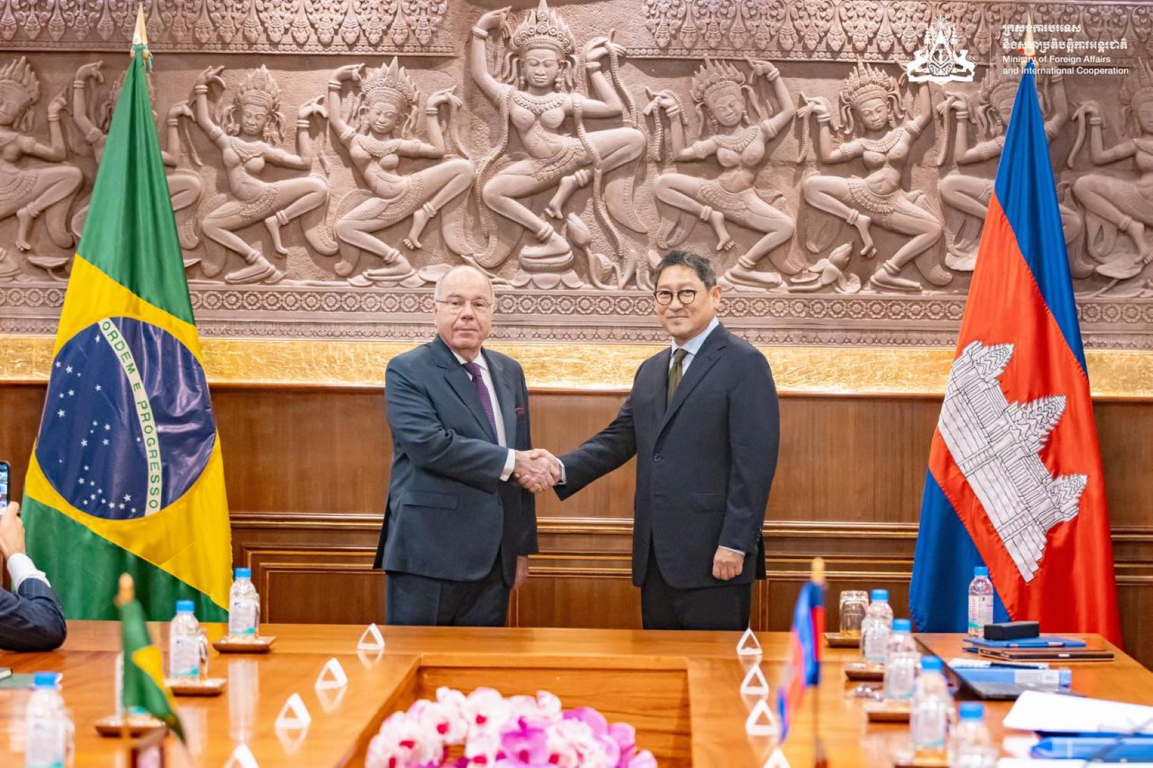 Cambodia, Brazil Vow To Further Advance Bilateral Ties, Cooperation