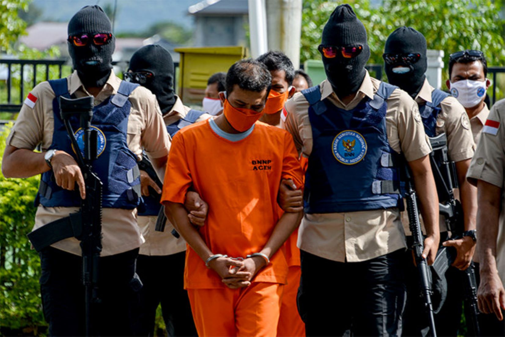 Indonesian Court Sentenced Eight  To Death For Drug Smuggling