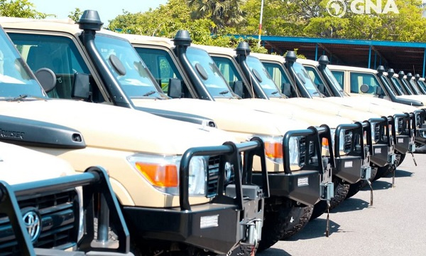 EU bolsters Ghana’s terrorism fight with 105 armoured vehicle