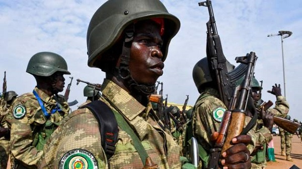 Congolese protest against East African force