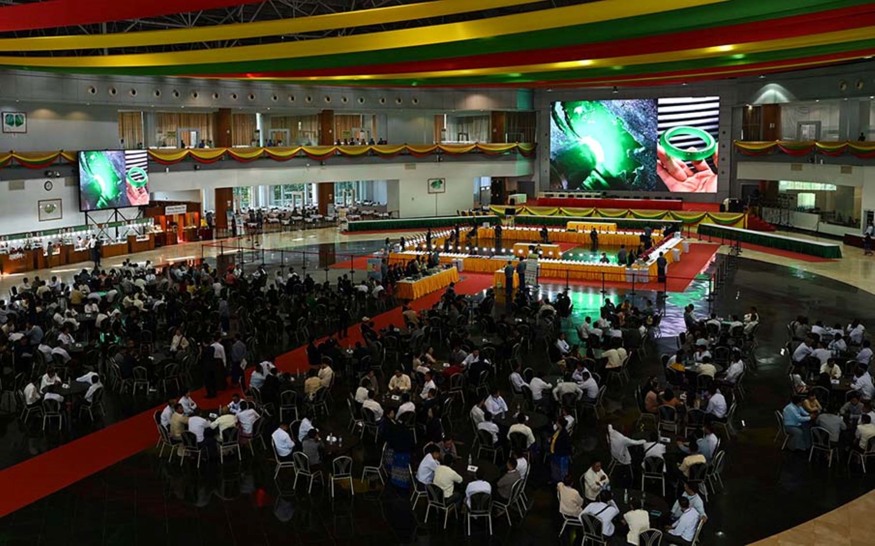 Myanmar Kicked Off Mid-Year Gems Emporium For 2023 In Nay Pyi Taw