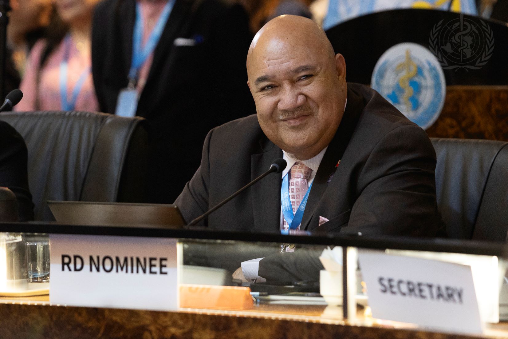 Tongan Health Minister Nominated As Next WHO Western Pacific Chief