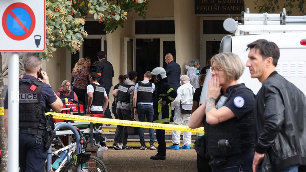 France: Teacher killed in school stabbing, a Russian Chechen arrested