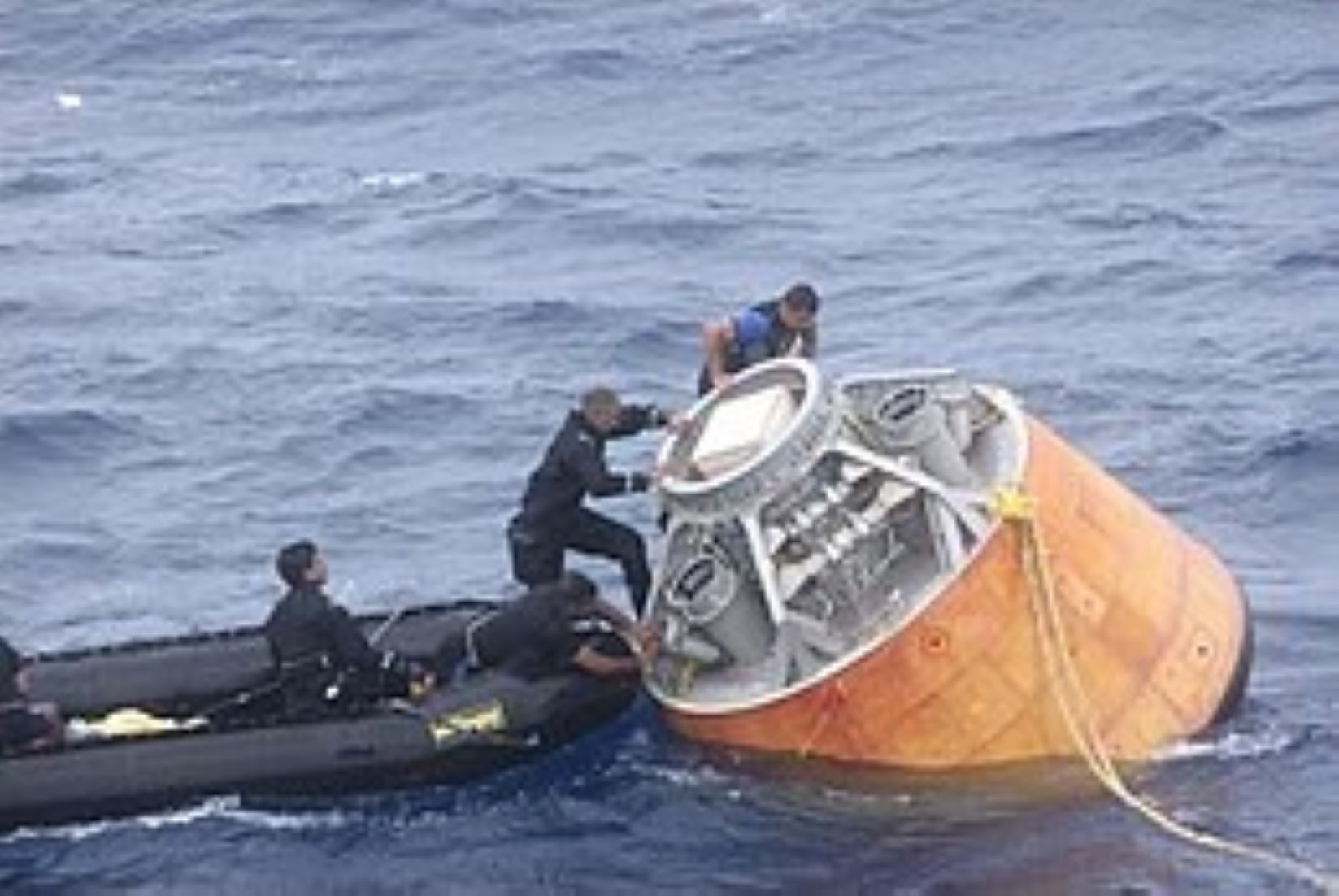 Indian Sky Craft’s Crew Module Recovered From Sea