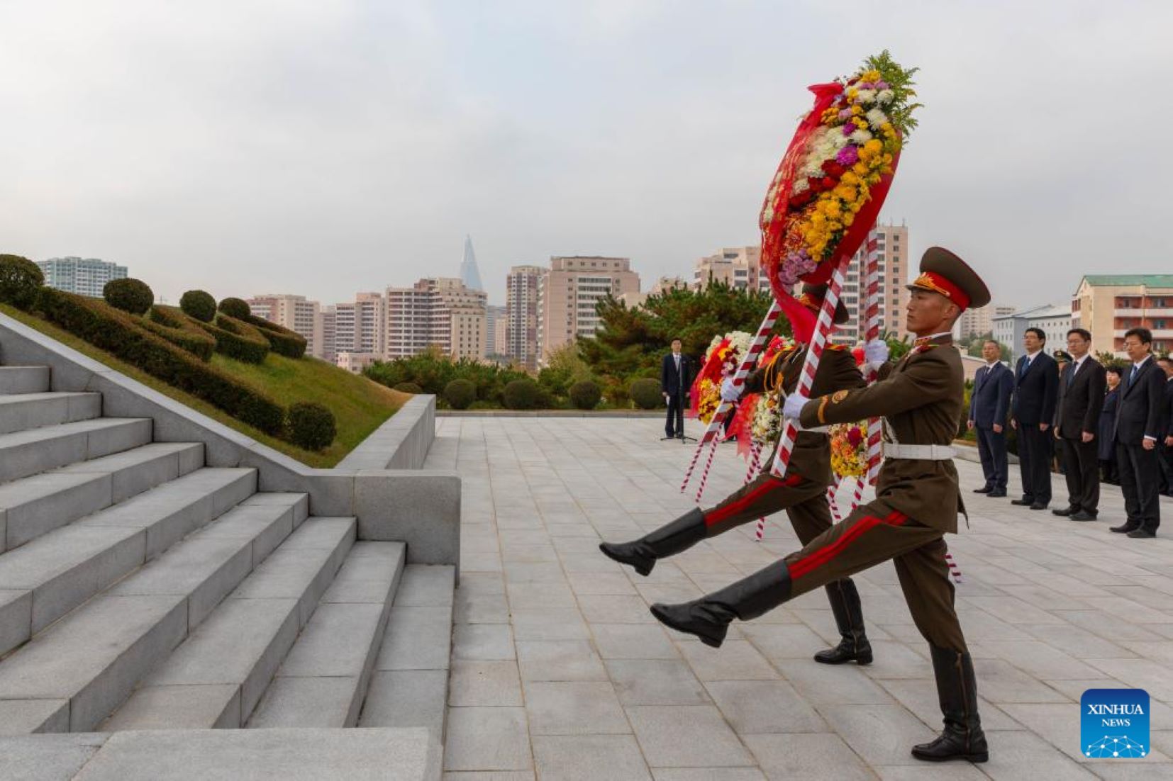 Ceremony Held In DPRK To Commemorate CPV’s Participation In War To Resist U.S. Aggression And Aid Korea