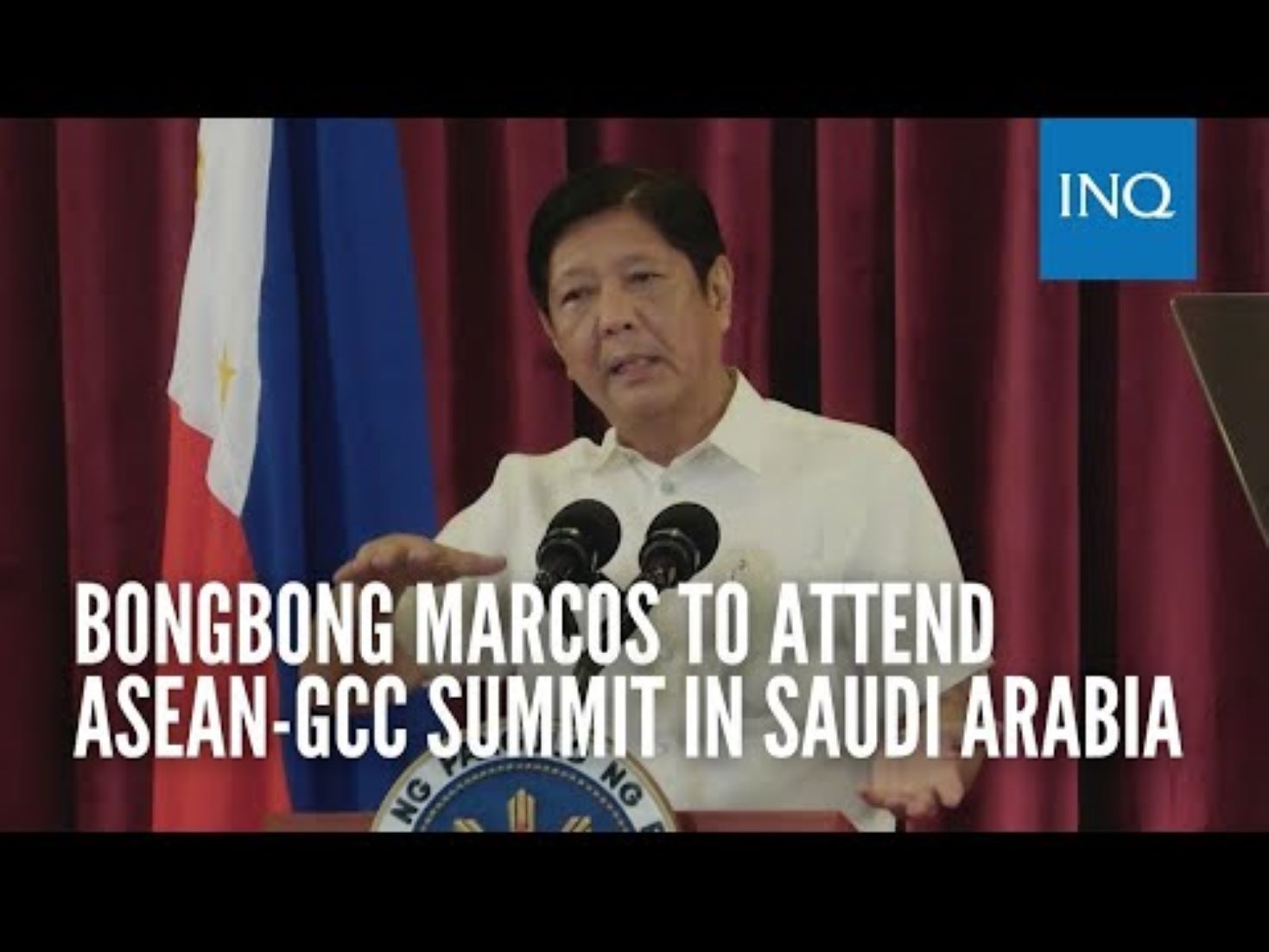 Philippine President Leaves For Saudi Arabia To Attend ASEAN-GCC Summit