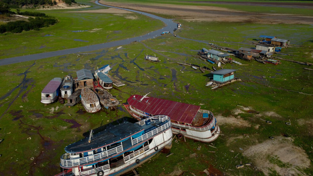 Drought drains Brazilian Amazon residents reliant on waterways