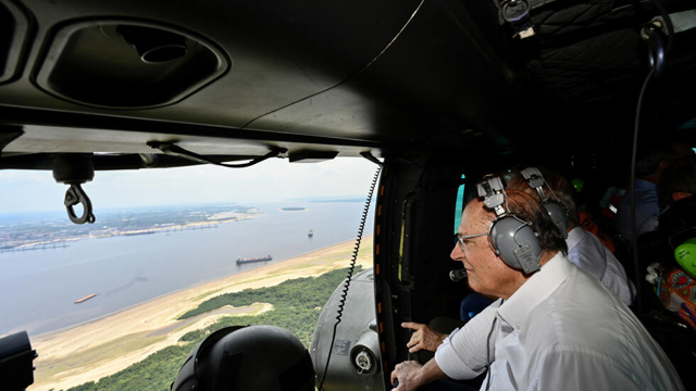 Brazil vows more aid as Amazon waters dry up, causing mass die-offs of fish and dolphins