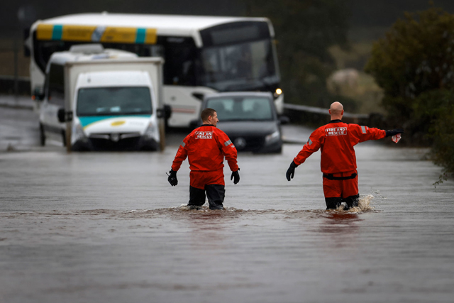 Scotland soaked in ‘month’s rain in 24 hours’