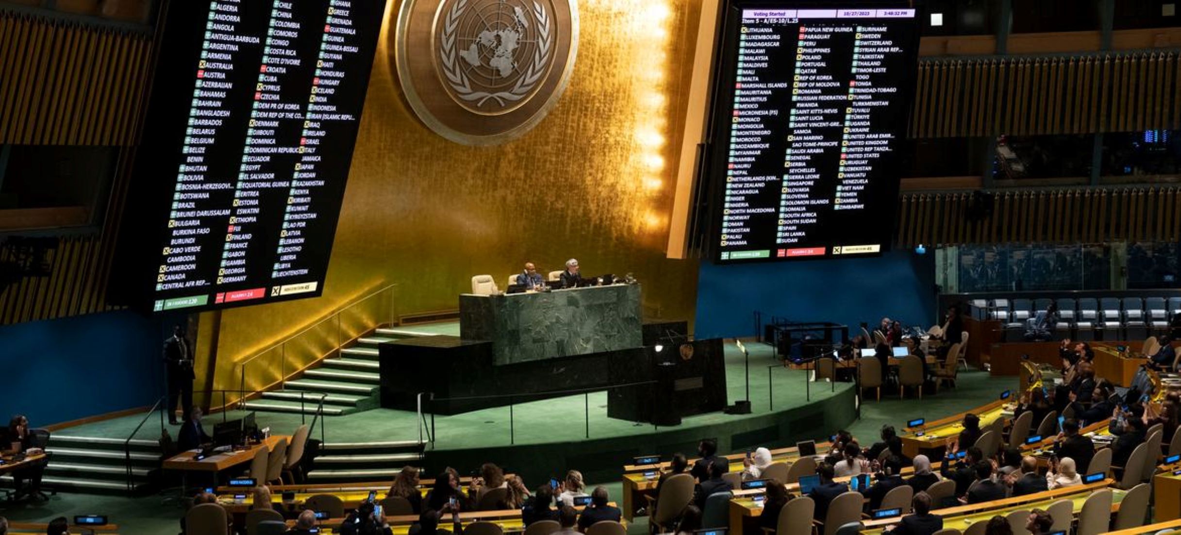 UN General Assembly Adopts Resolution Calling For Humanitarian Truce In Gaza