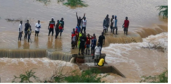 Kenya floods: Seven feared dead after crossing flooded river in Makueni County