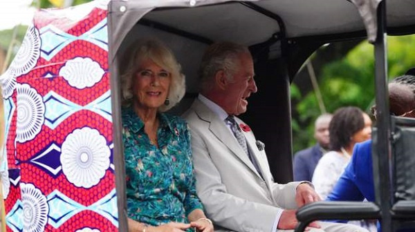 Britain’s King Charles III and Queen Camilla end Kenya trip with tuk-tuk ride