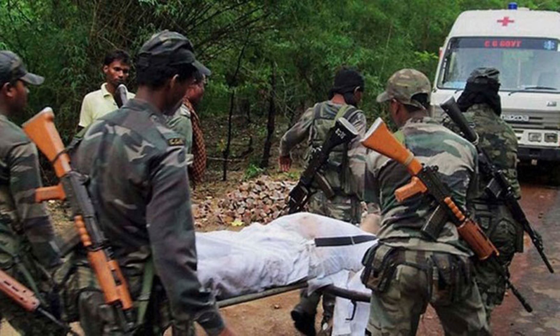 Four Paramilitary Troopers Wounded In Gunfight With Rebels In India