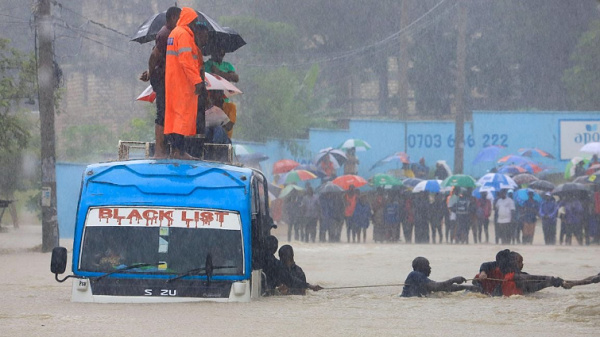 Kenya’s floods: Hundreds displaced as heavy rains pound Coast region; 1 dead after house collapsed