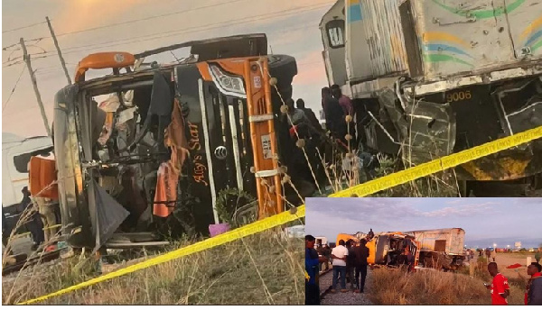 Tanzania bus-train collision leaves 13 dead, 32 injured