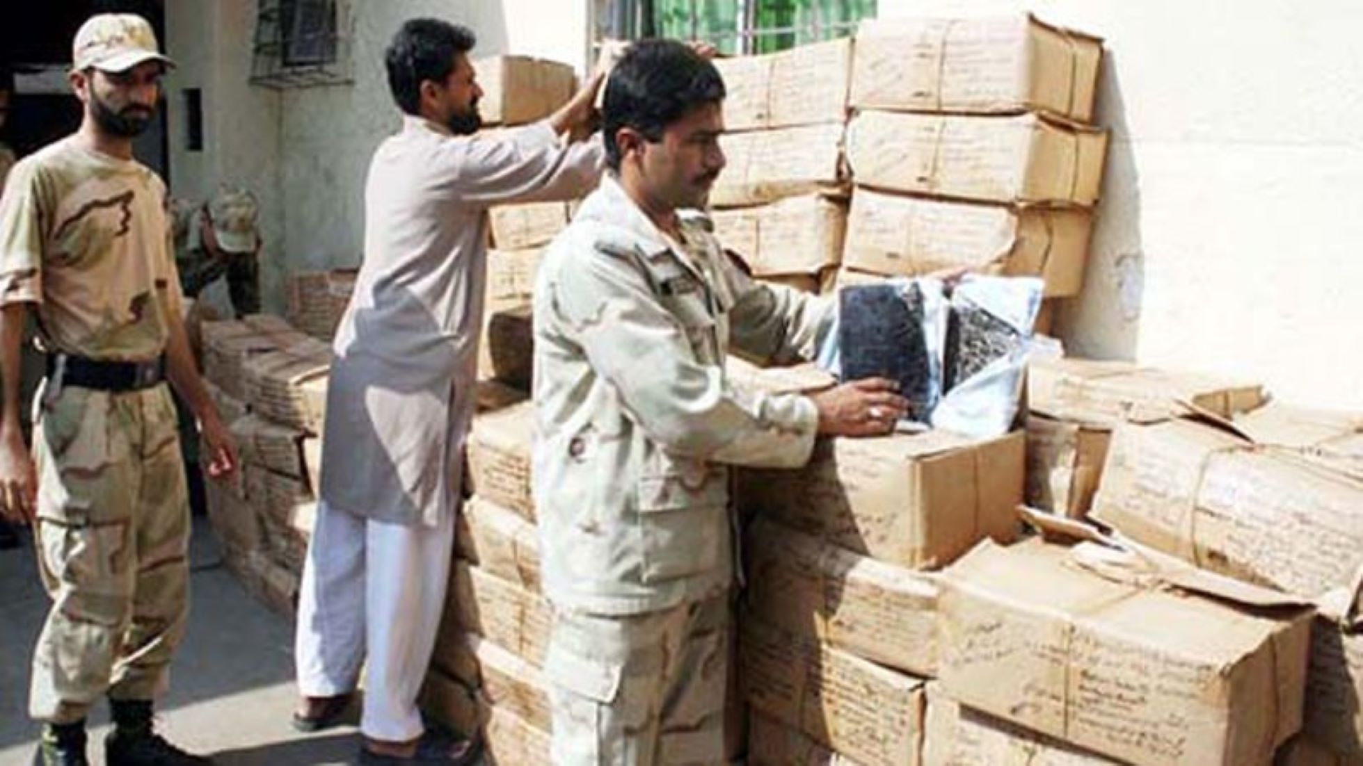 Pakistan Seized 1,079 Kg Of Narcotics Last Month