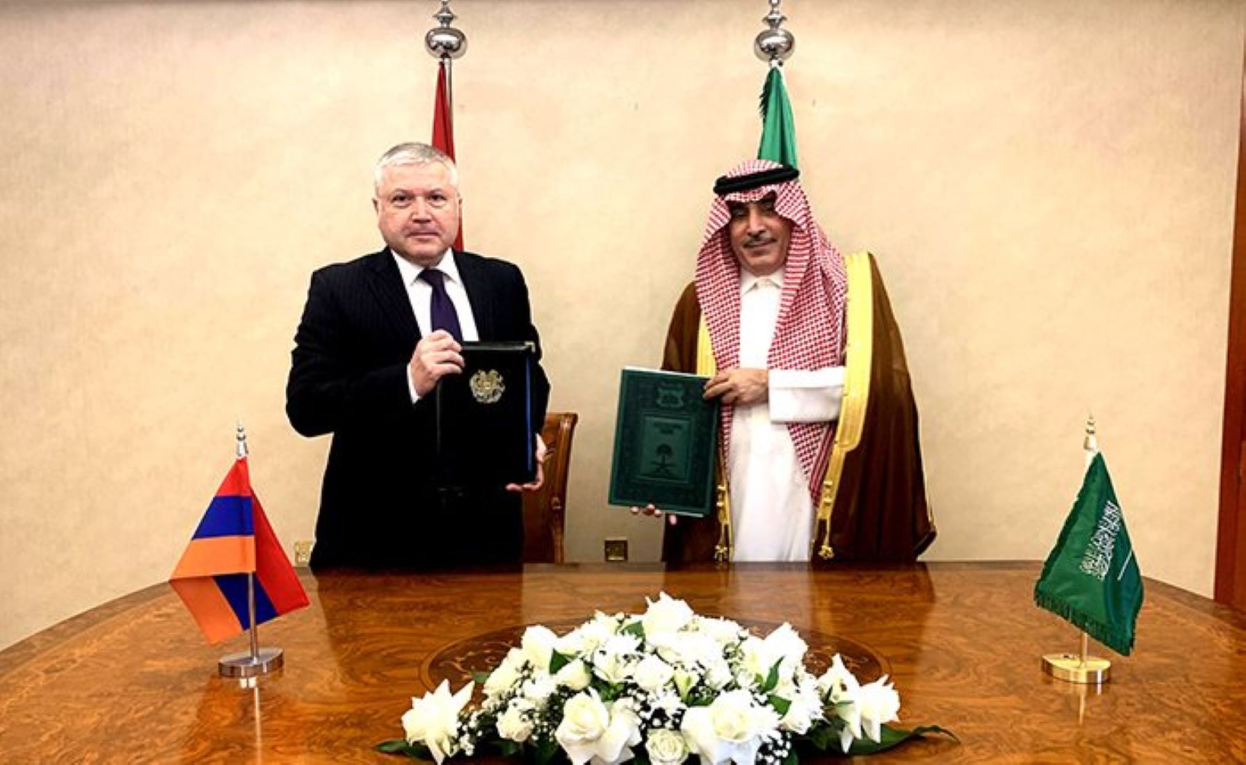 Armenia, Saudi Arabia Establish Diplomatic Relations