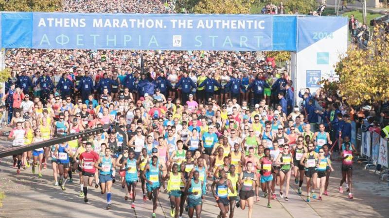 Over 70, 000 runners to take part in the Athens Authentic Marathon