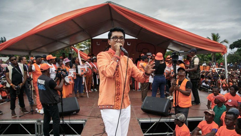 Madagascar’s incumbent President Andry Rajoelina wins presidential election